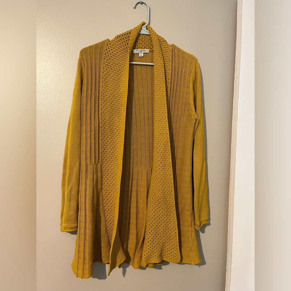 Mustard Yellow Women’s Cardigan size PL